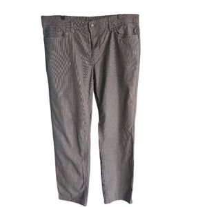 English Laundry Mens Brown Houndtooth Design 38x32 Pants
